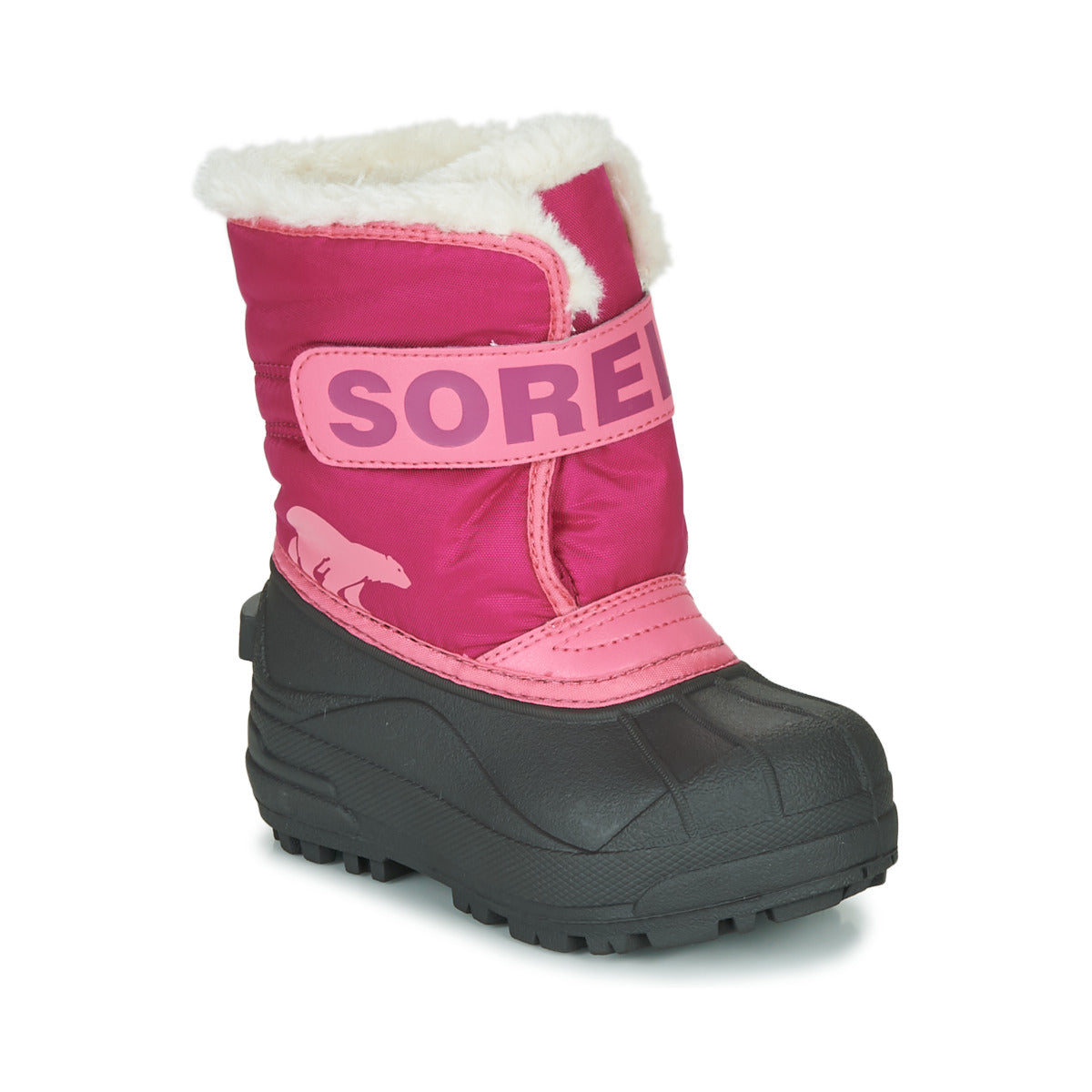Scarpe da neve bambini ragazza Sorel CHILDRENS SNOW COMMANDER Rosa