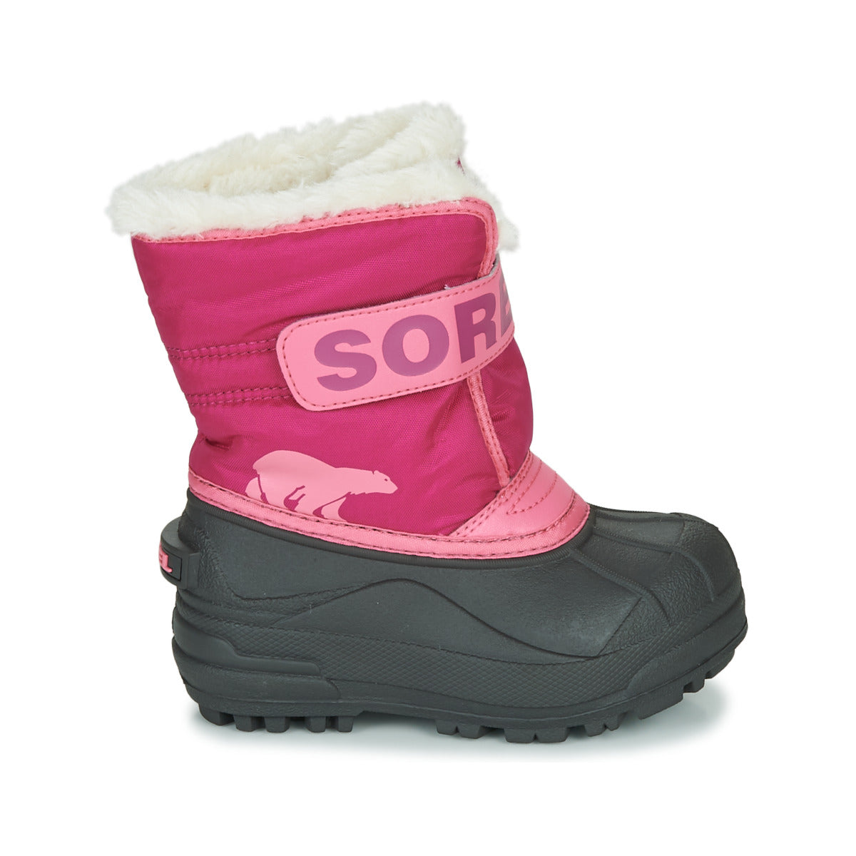 Scarpe da neve bambini ragazza Sorel CHILDRENS SNOW COMMANDER Rosa