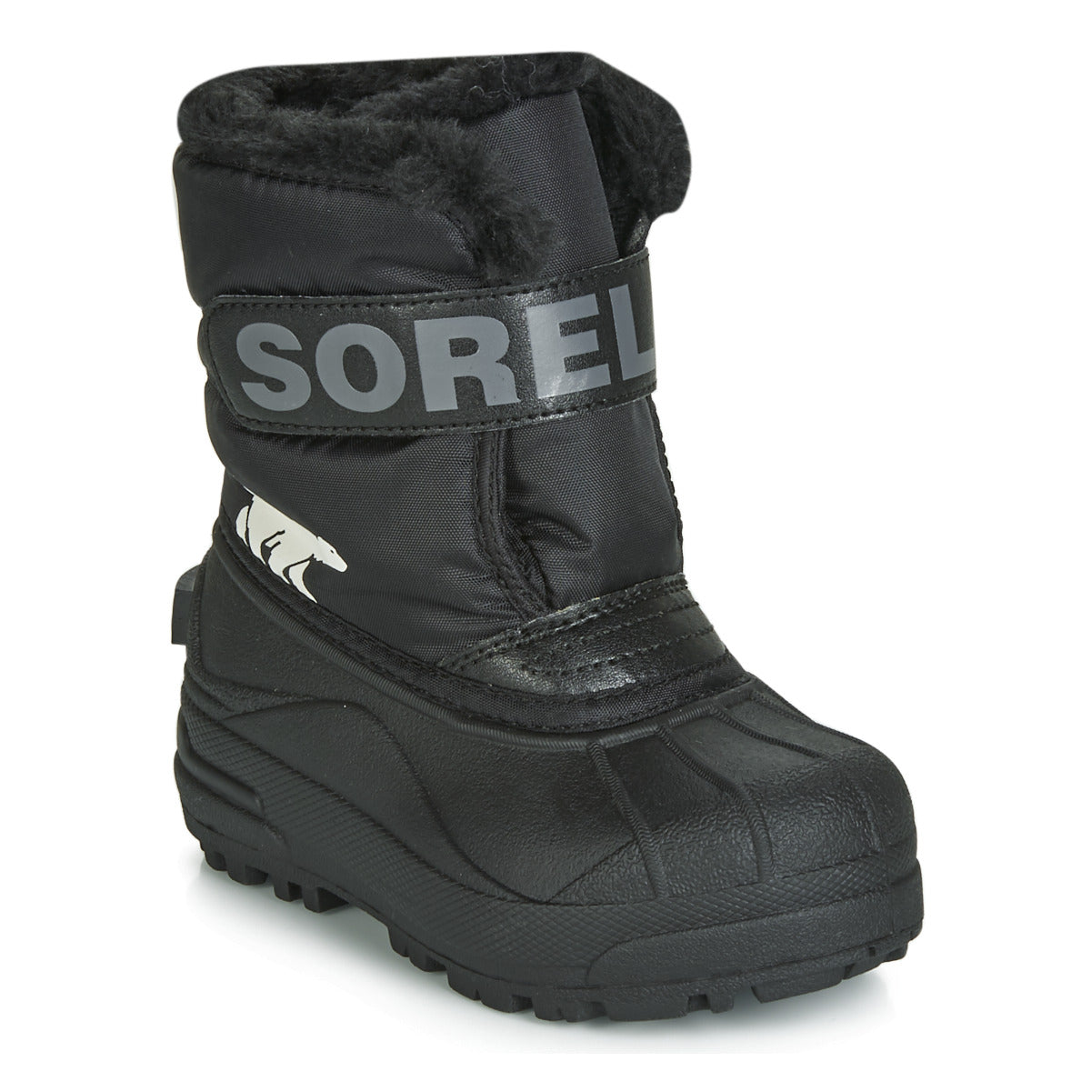Scarpe da neve bambini ragazza Sorel CHILDRENS SNOW COMMANDER Nero