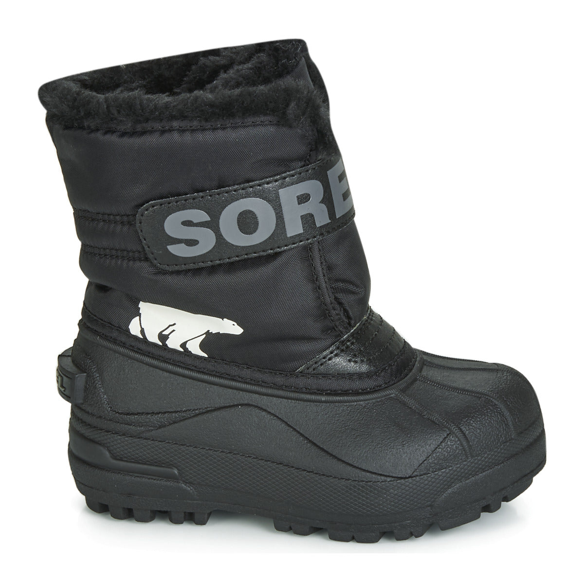 Scarpe da neve bambini ragazza Sorel CHILDRENS SNOW COMMANDER Nero
