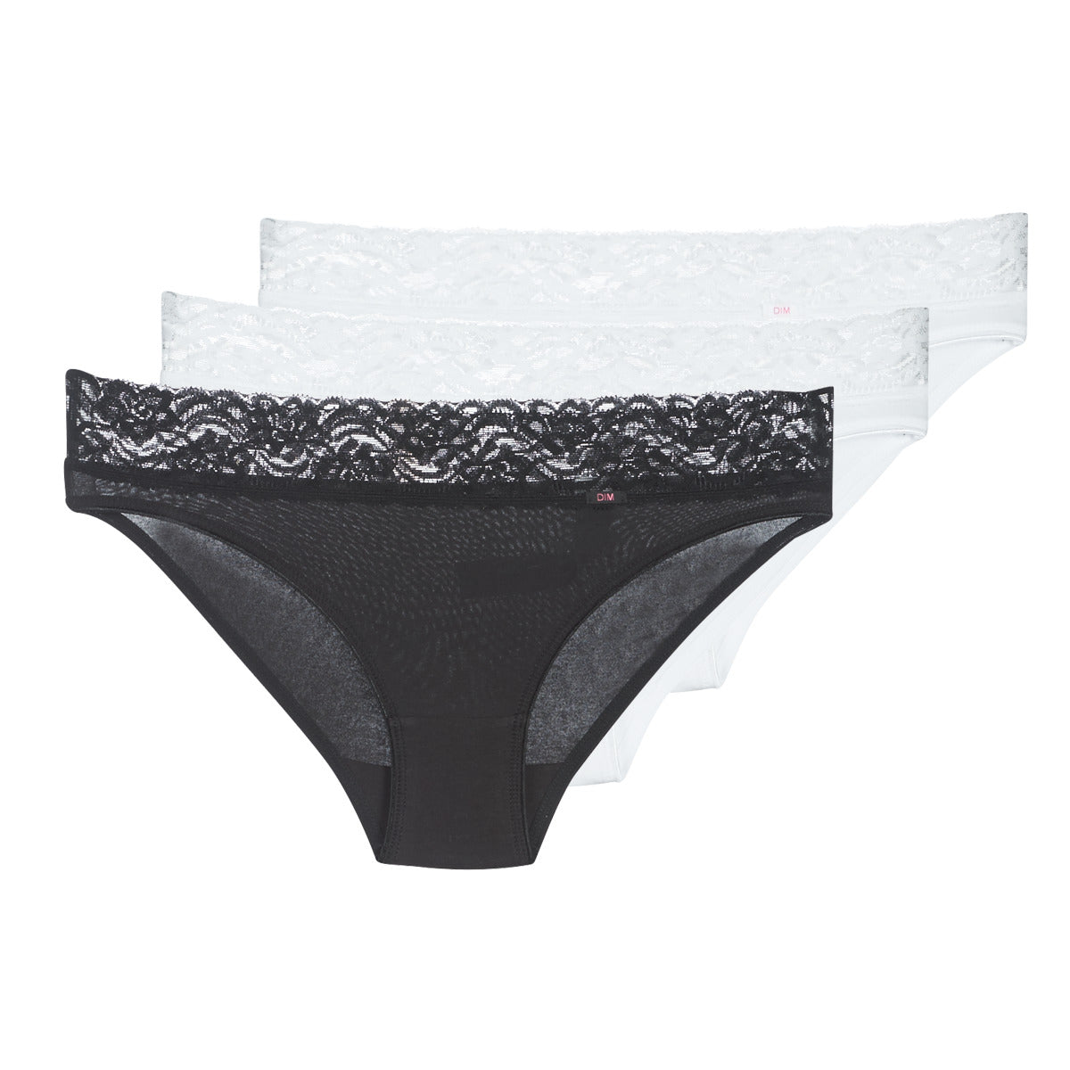 Culotte e slip Donna DIM COTON FEMININE X3 Nero