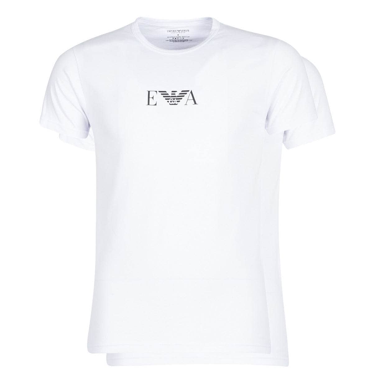 T-shirt Uomo Emporio Armani CC715-PACK DE 2 Bianco