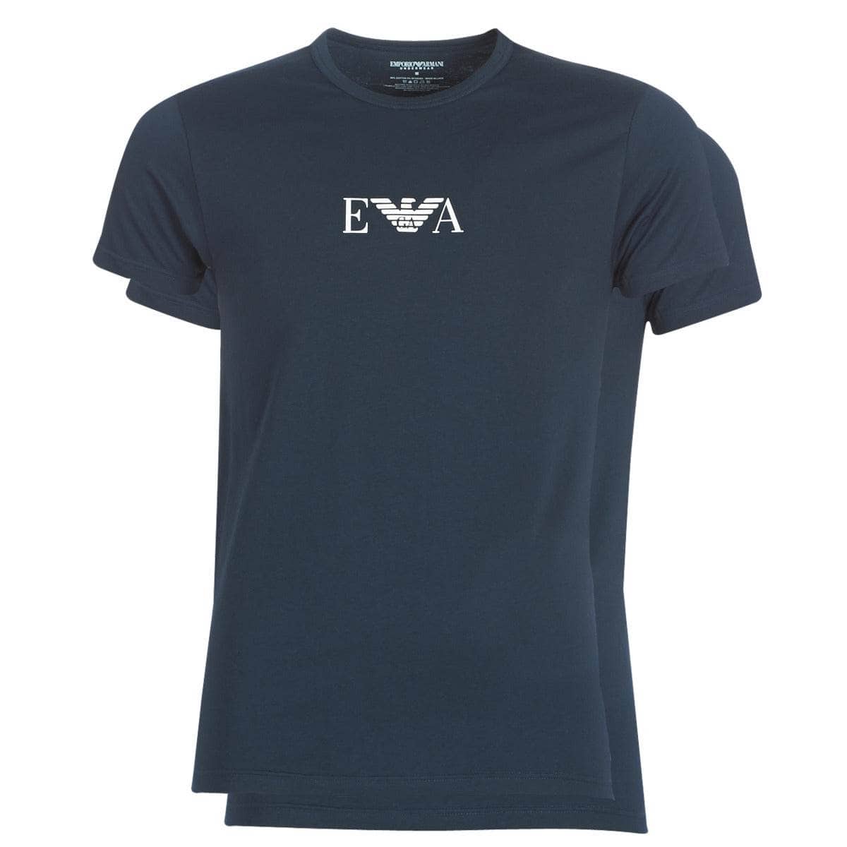 T-shirt Uomo Emporio Armani CC715-PACK DE 2 Marine