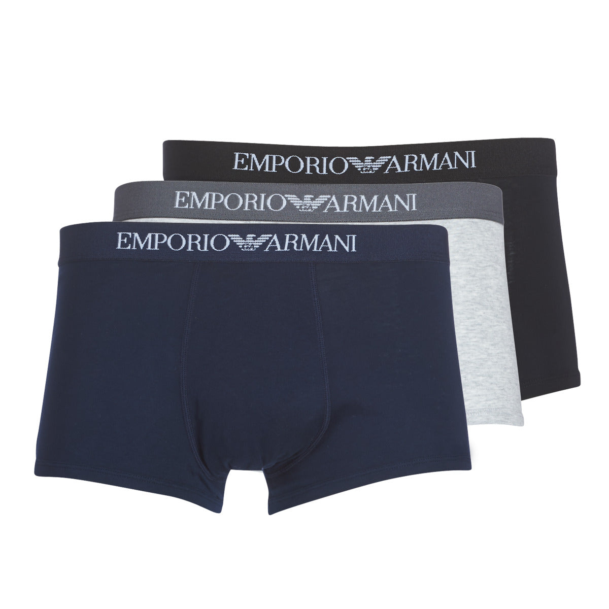 Boxer Uomo Emporio Armani CC722-PACK DE 3 Nero