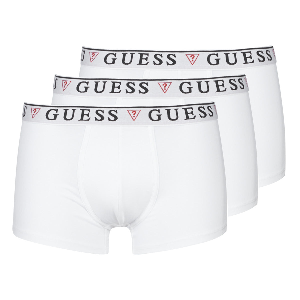 Boxer Uomo Guess BRIAN BOXER TRUNK PACK X3 Bianco