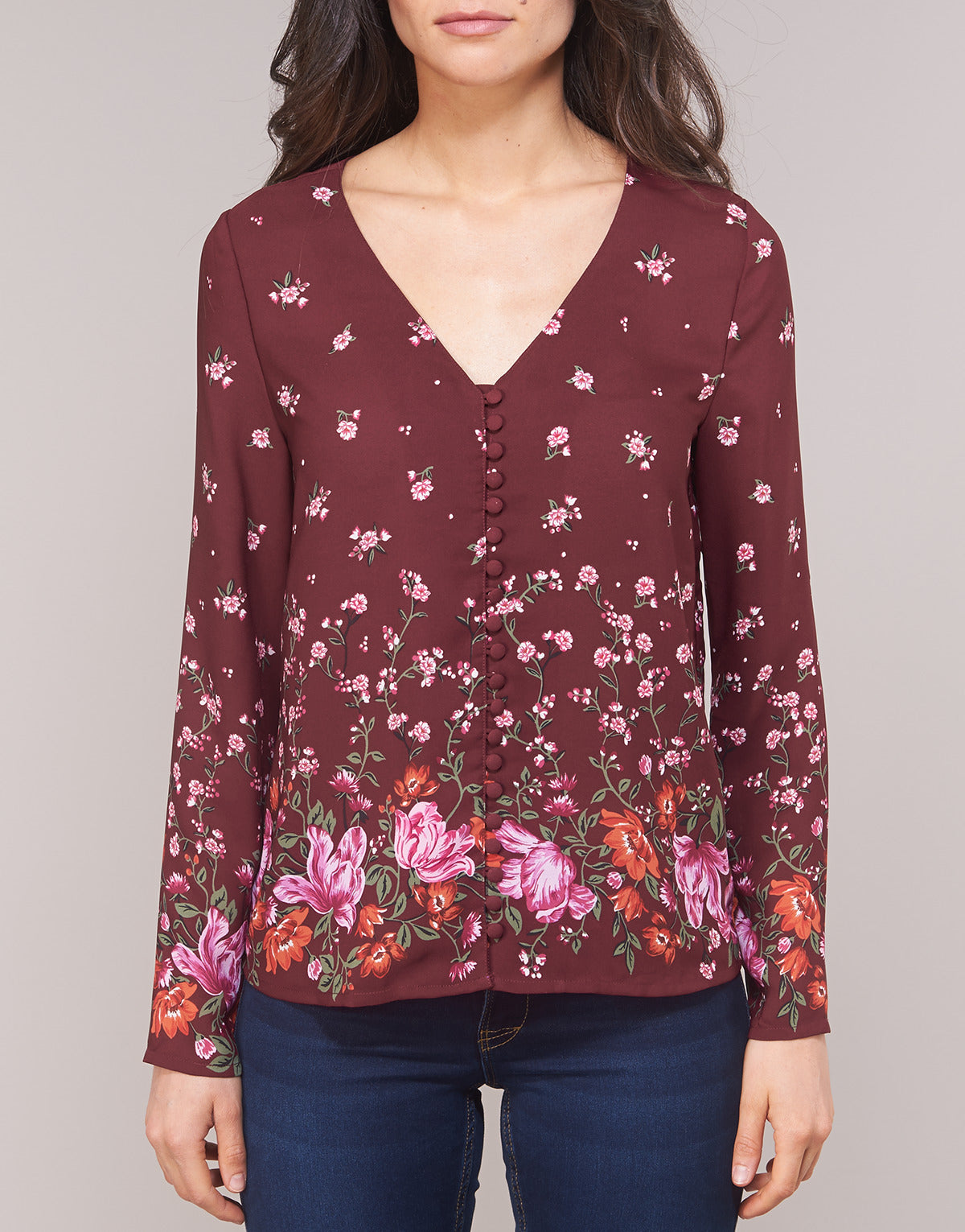 Camicetta Donna Casual Attitude LICINIA Bordeaux