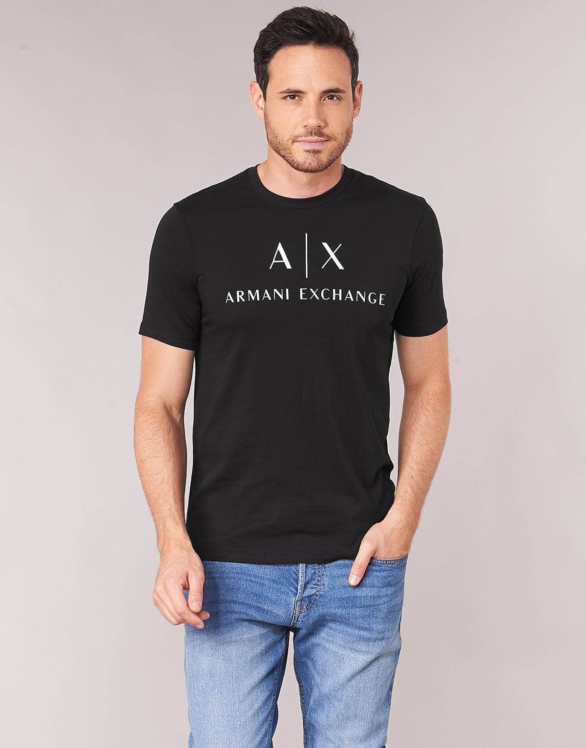 T-shirt Uomo Armani Exchange 8NZTCJ Nero
