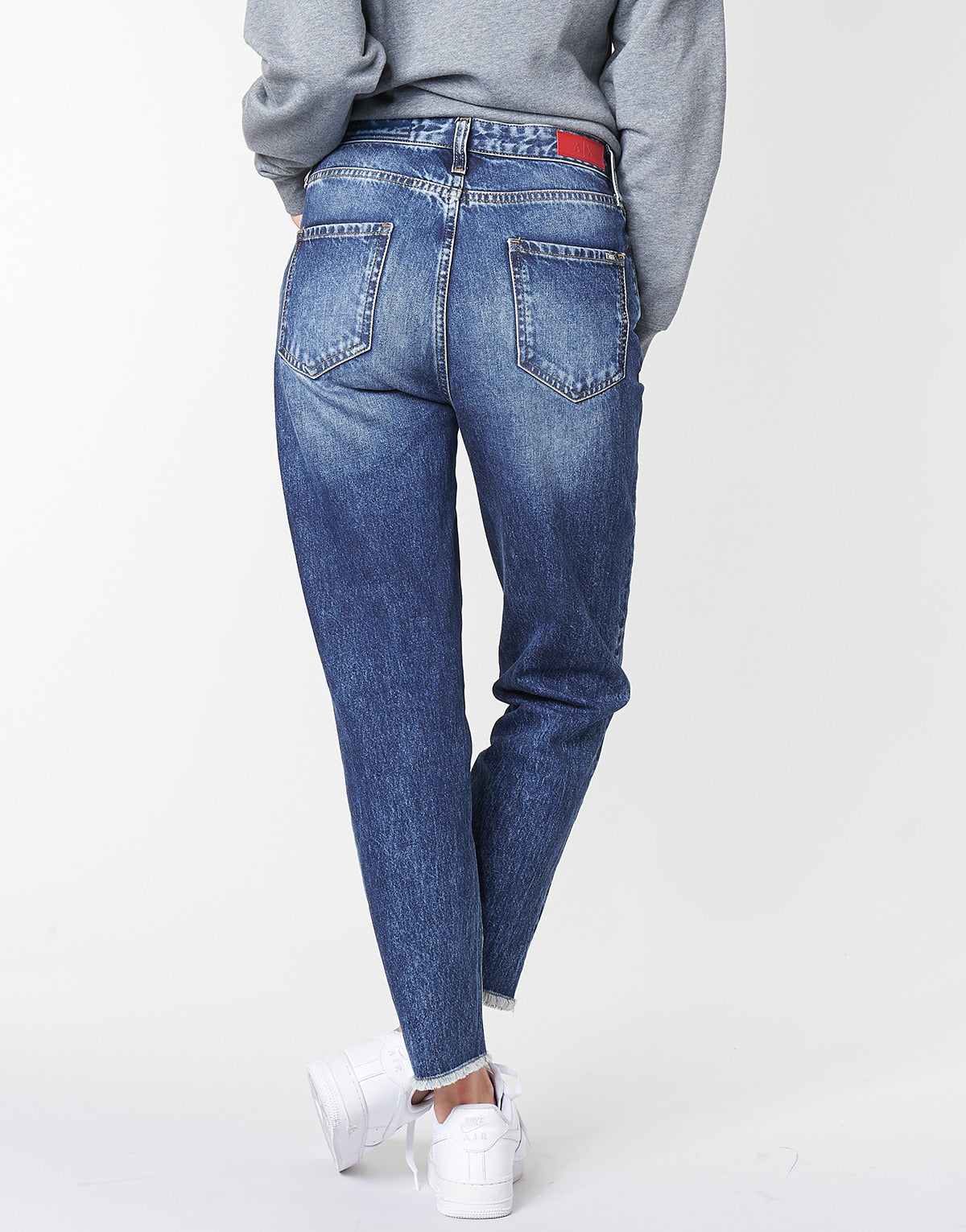 Jeans boyfriend Donna Armani Exchange 6GYJ16-Y2MHZ-1502 Blu