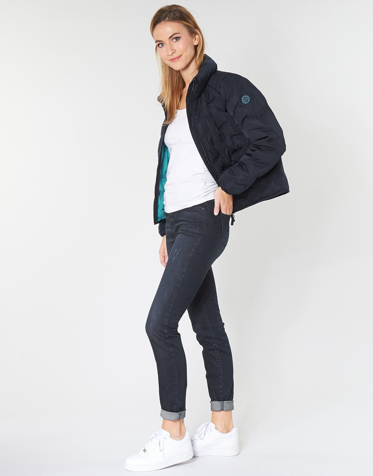 Jeans Slim Donna Armani Exchange 6GYJ27-Y2HJZ-1502 Blu