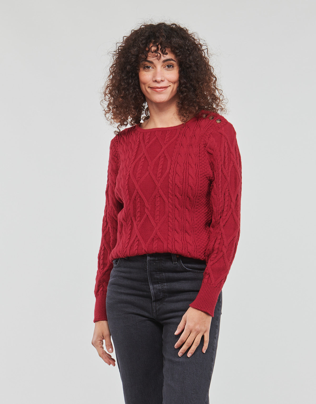 Maglione Donna Betty London LEONIE Rosso