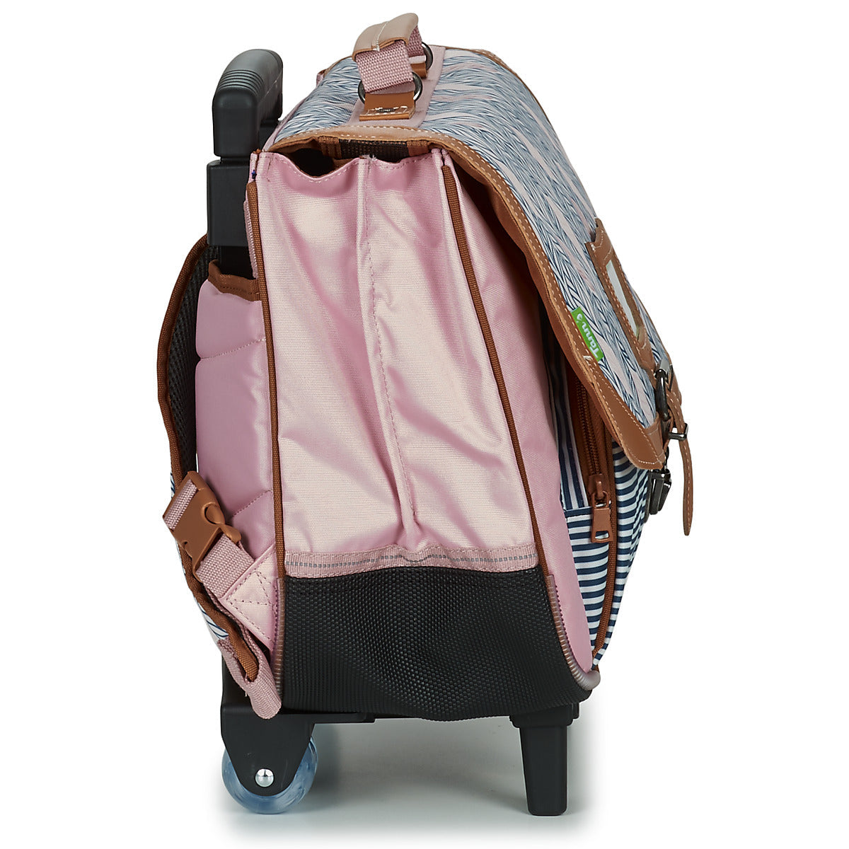 Cartella con rotelle ragazza Tann’s CREATION FLORE TROLLEY CARTABLE 38 CM Rosa