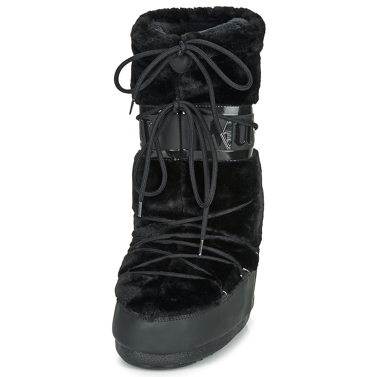 Scarpe da neve Donna Moon Boot MOON BOOT CLASSIC FAUX FUR Nero