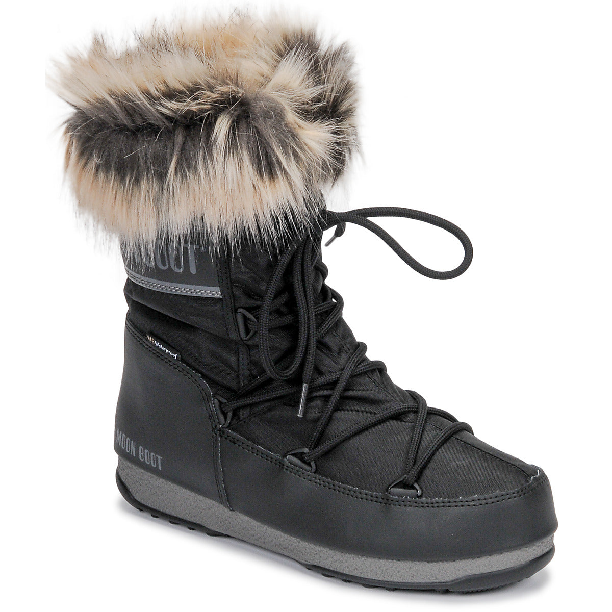Scarpe da neve Donna Moon Boot MOON BOOT MONACO LOW WP 2 Nero