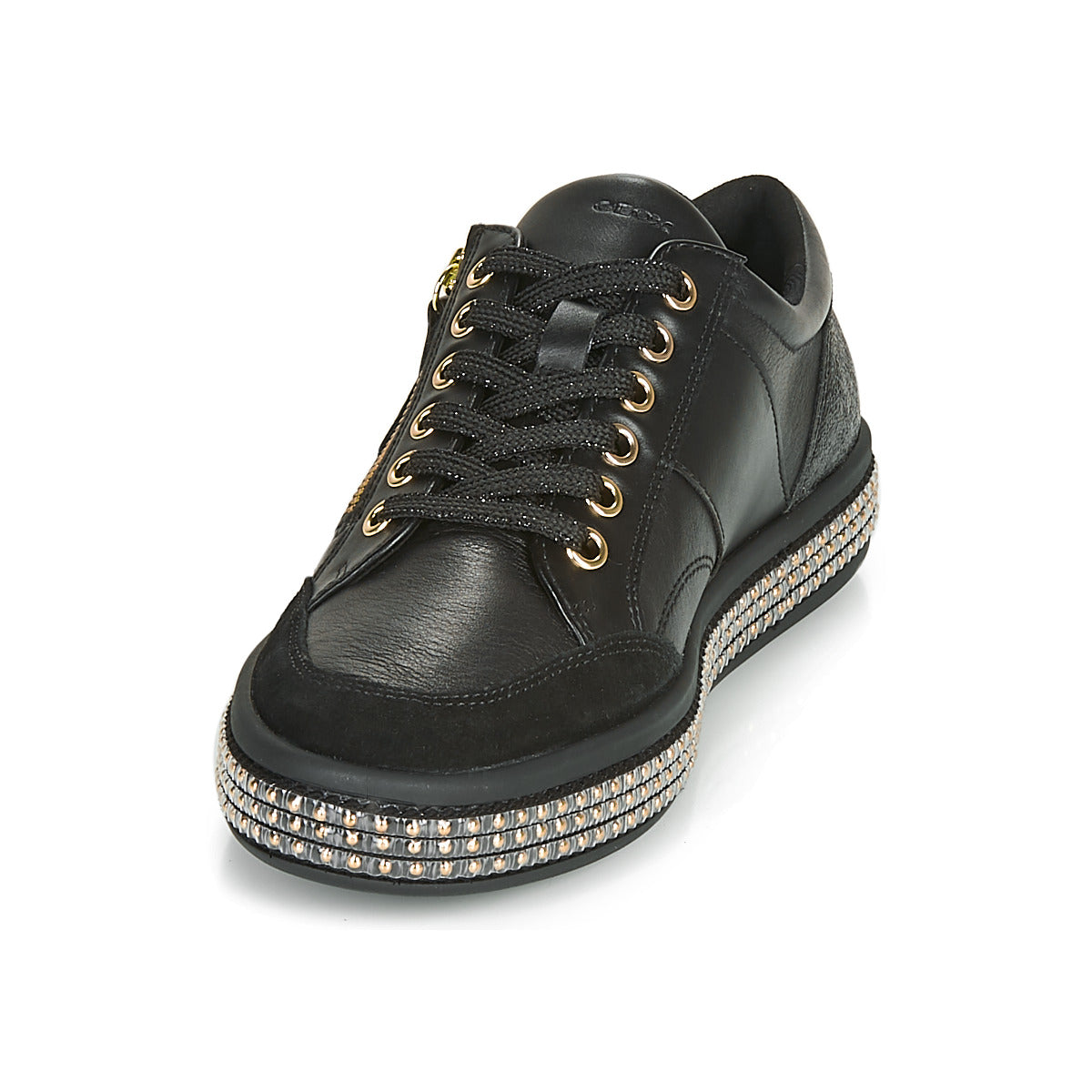 Sneakers basse Donna Geox D LEELU’ Nero