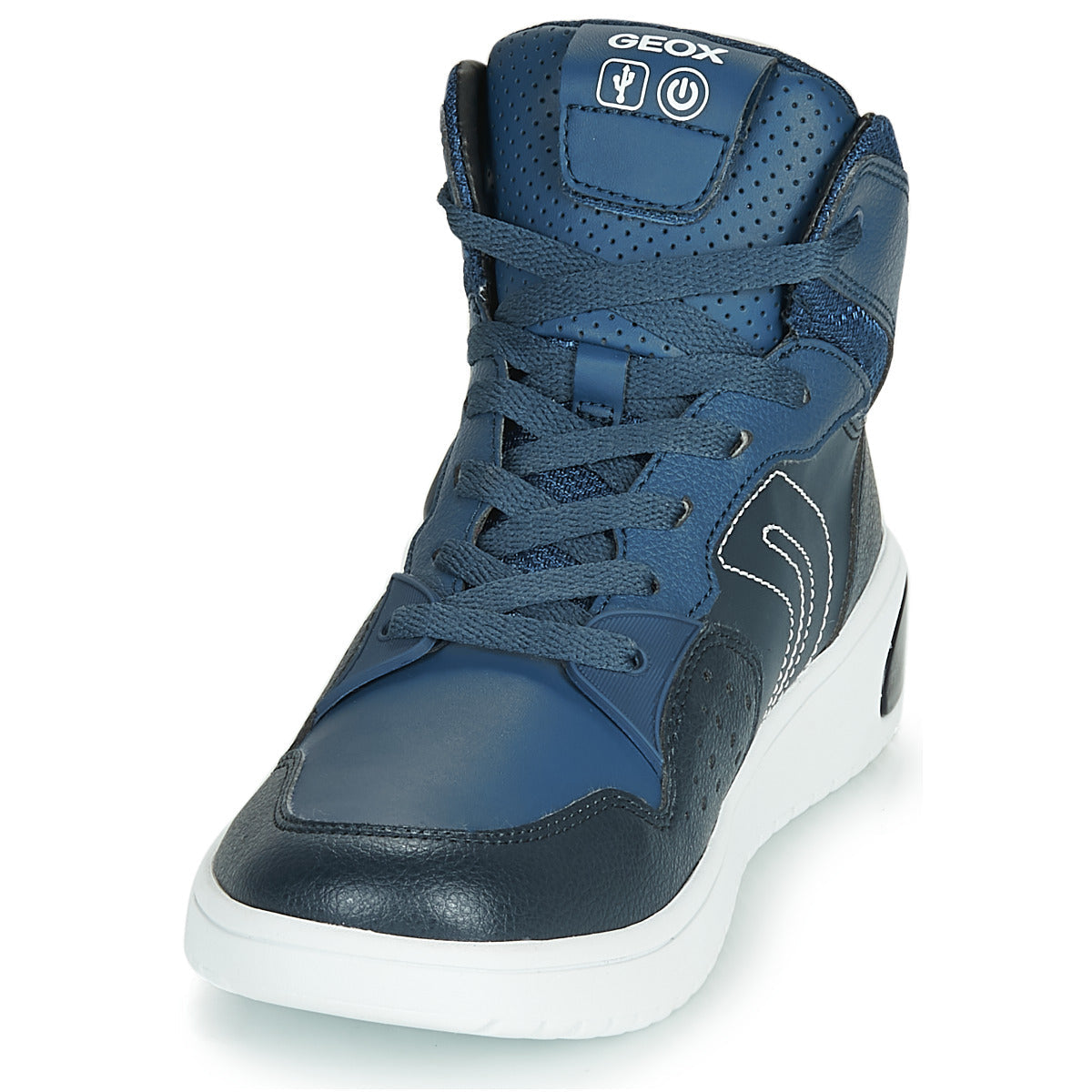 Scarpe bambini ragazza Geox J XLED BOY Blu