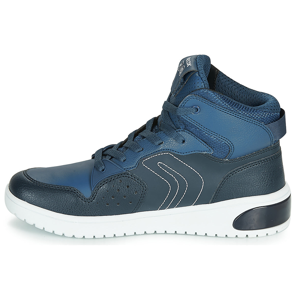 Scarpe bambini ragazza Geox J XLED BOY Blu