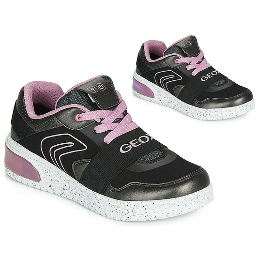 Scarpe bambini ragazza Geox J XLED GIRL Nero