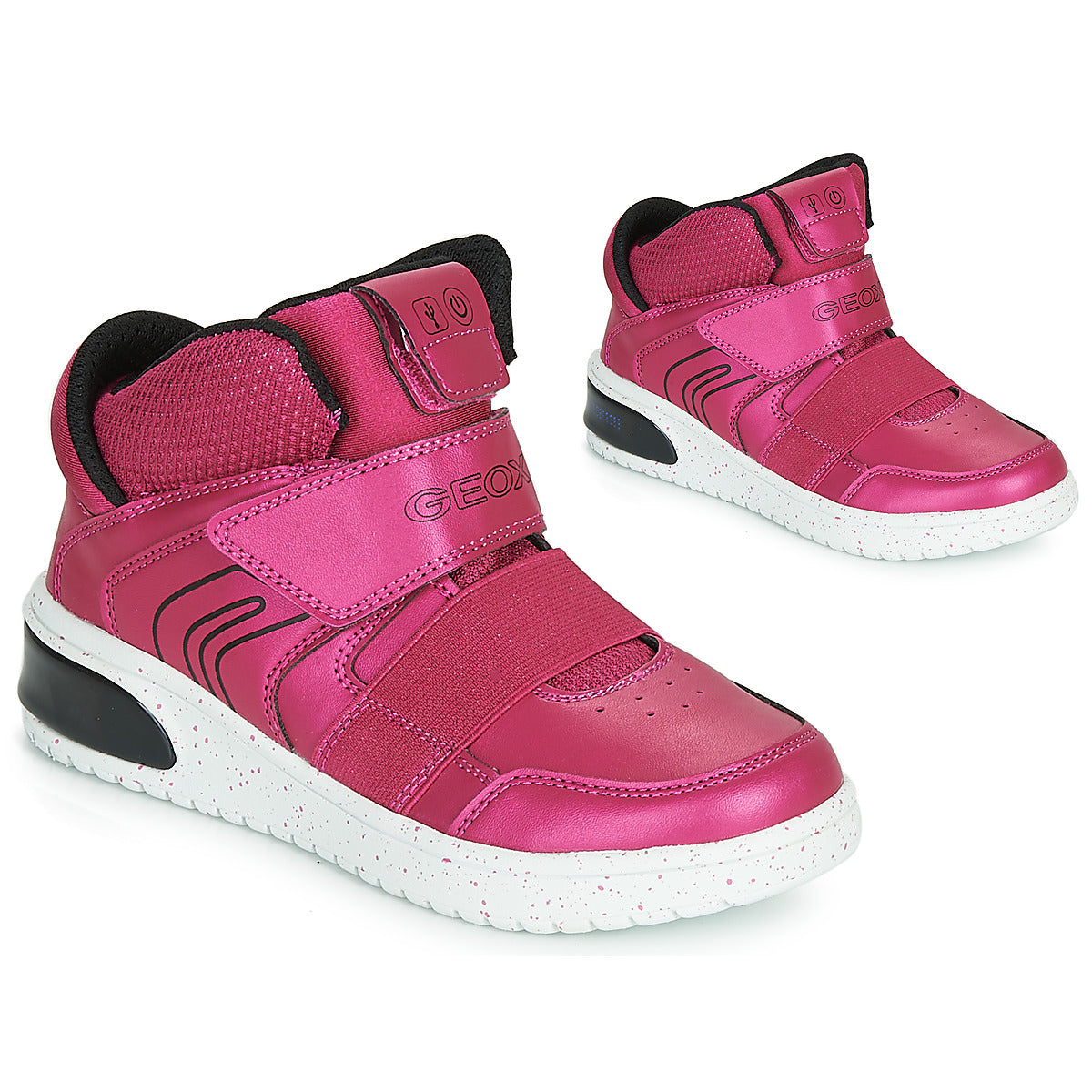 Scarpe bambini ragazza Geox J XLED GIRL Rosa