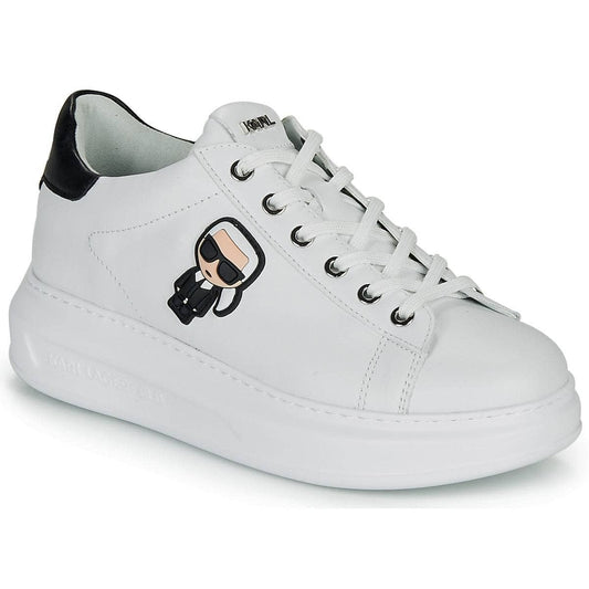 Sneakers basse Donna Karl Lagerfeld KAPRI KARL IKONIC LO LACE Bianco
