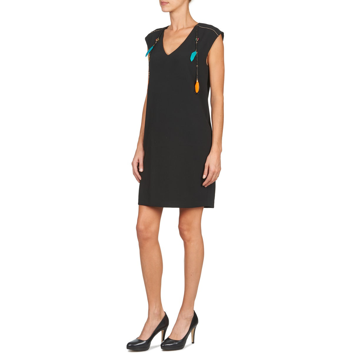 Abito corto Donna See U Soon BEREKUO Nero