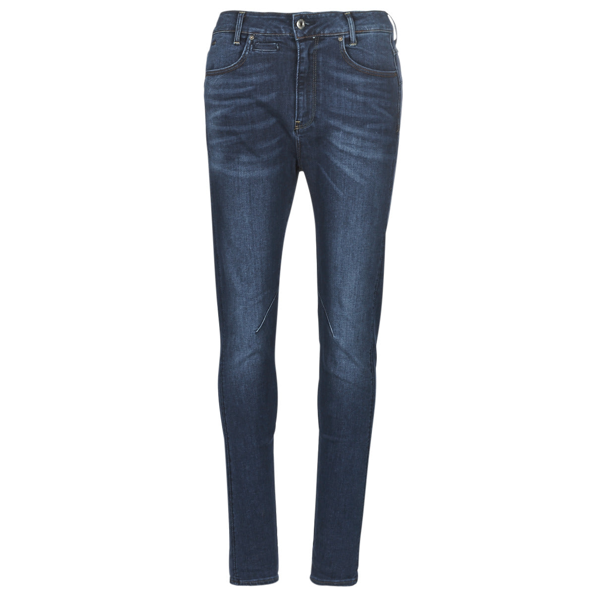 Jeans Slim Donna G-Star Raw D-STAQ MID BOY SLIM Blu