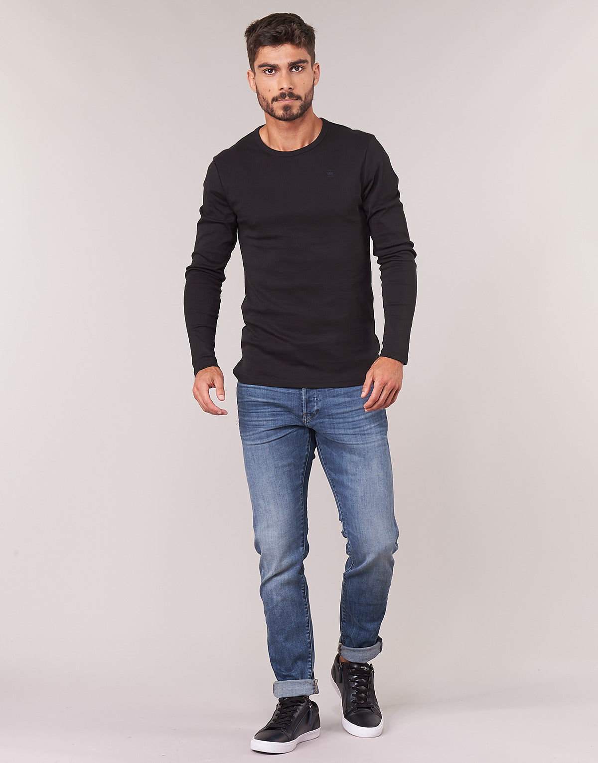 Jeans Slim Uomo G-Star Raw 3301 SLIM Blu