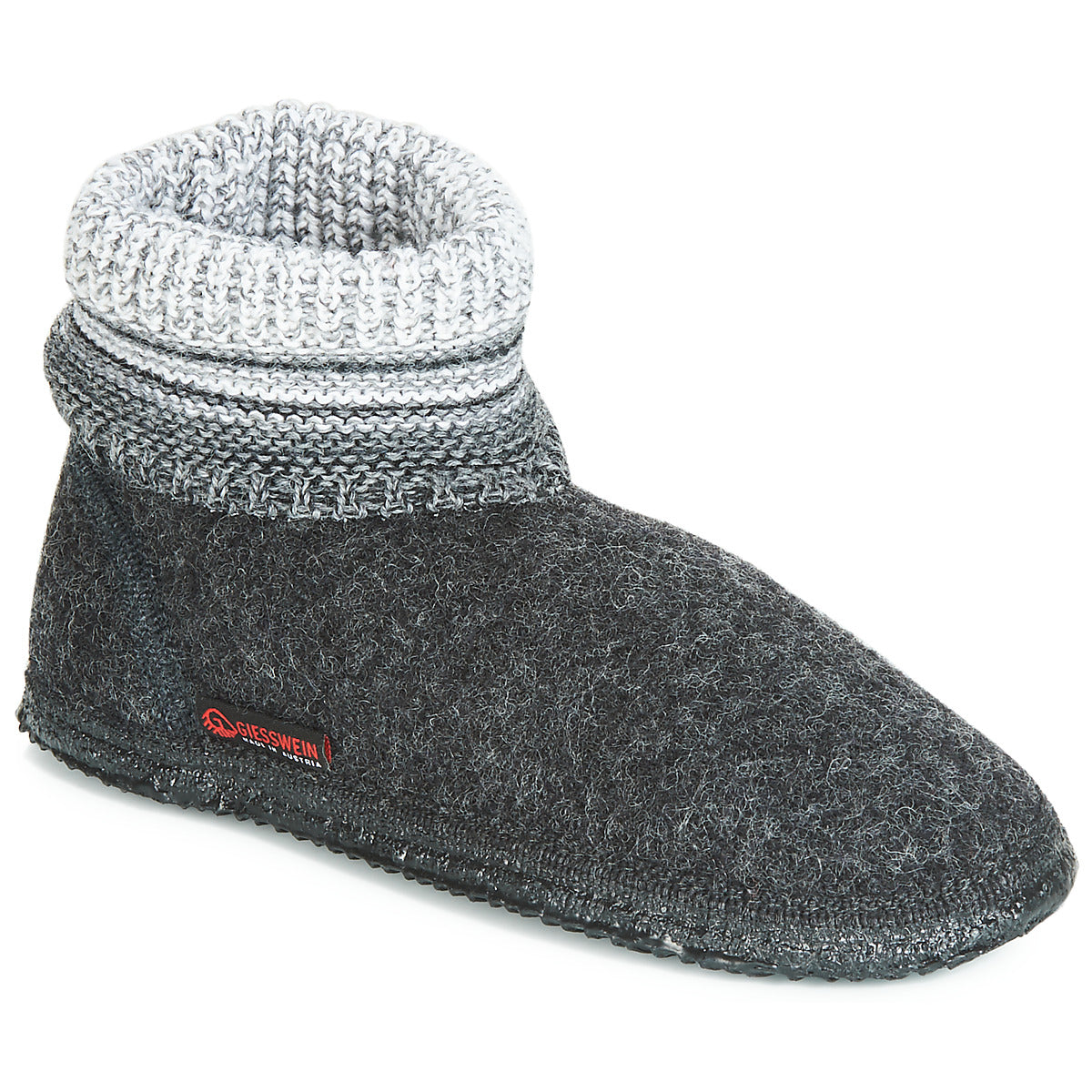 Pantofole Uomo Giesswein BAUMKIRCHEN Grigio