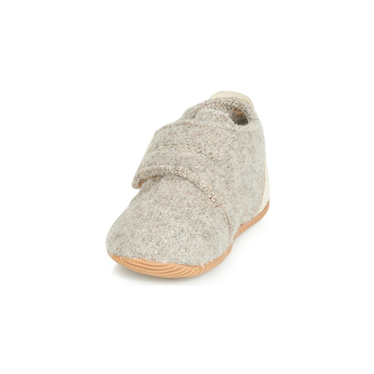 Pantofole bambini ragazza Giesswein OBERSTAUFFEN Beige