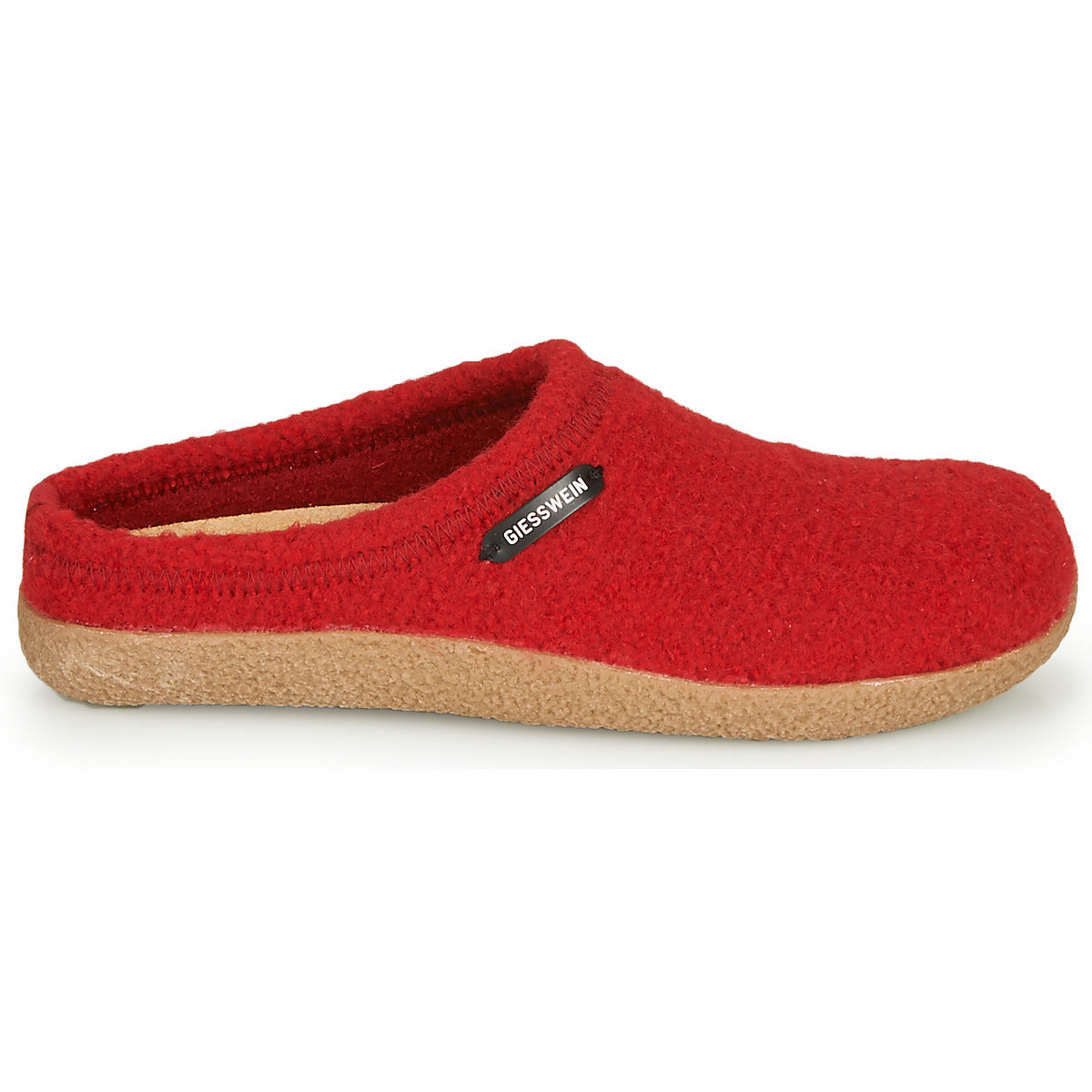 Pantofole Uomo Giesswein VEITSCH Rosso