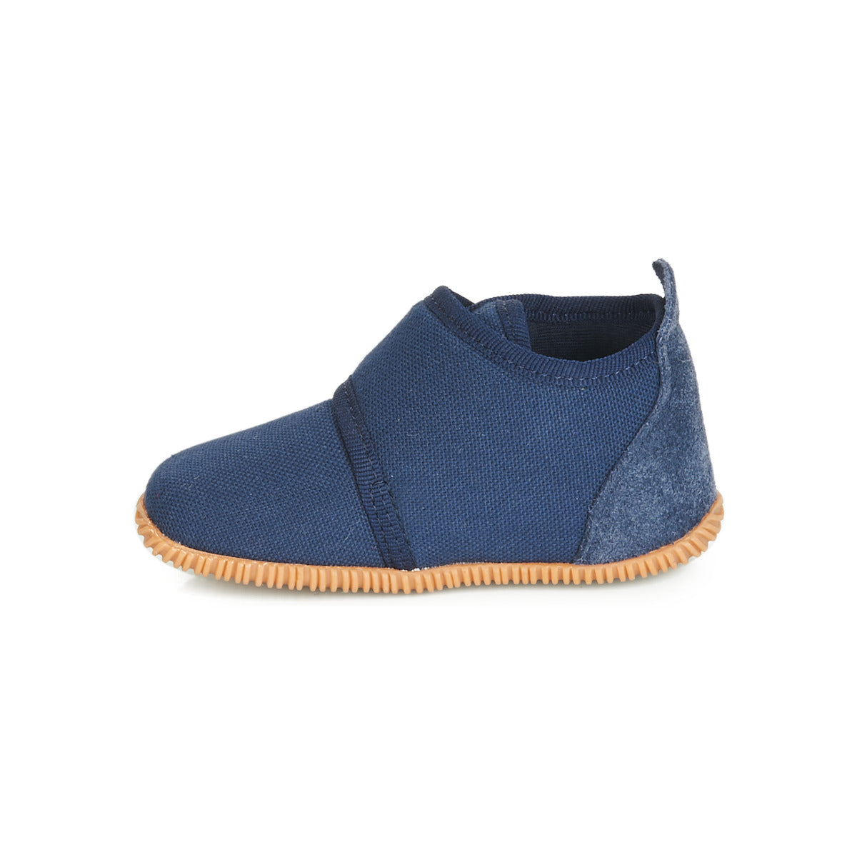 Pantofole bambini ragazzo Giesswein STRASS SLIM FIT Blu