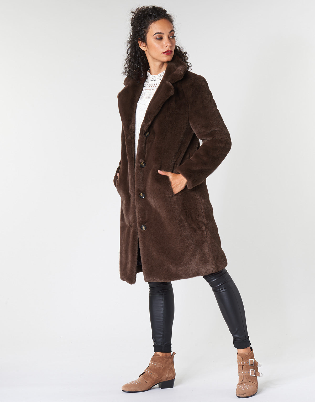 Mantella Donna Oakwood  CYBER  Marrone