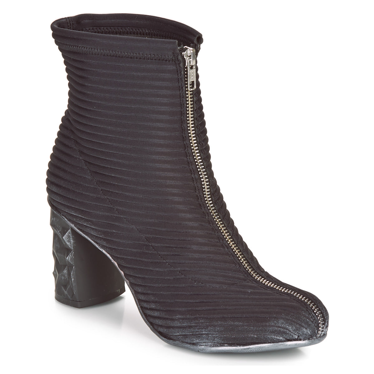Stivaletti Donna Papucei TEO BLACK Nero