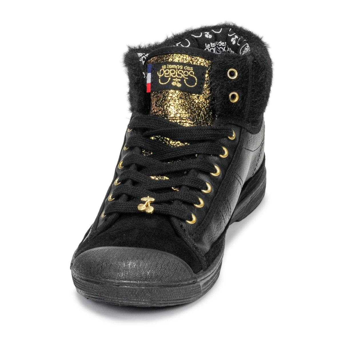 Sneakers alte Donna Le Temps des Cerises BASIC 03 Nero