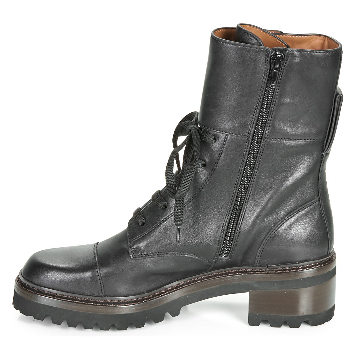 Stivaletti Donna See by Chloé MALLORY Nero