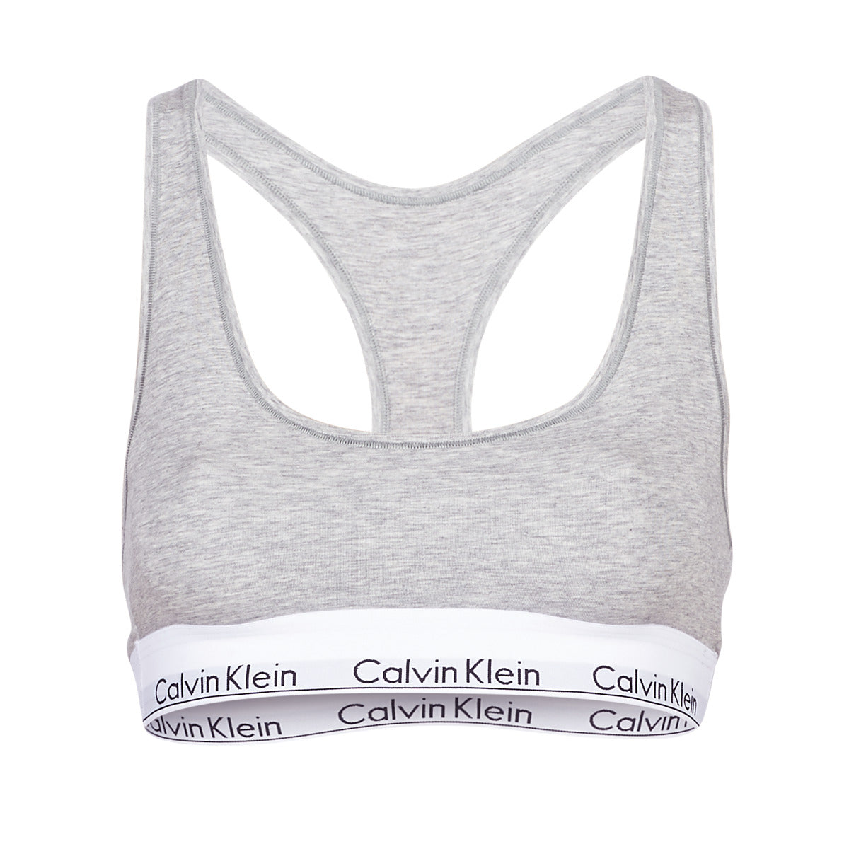 Brassiere Donna Calvin Klein Jeans MODERN COTTON UNLINED BRALETTE Grigio