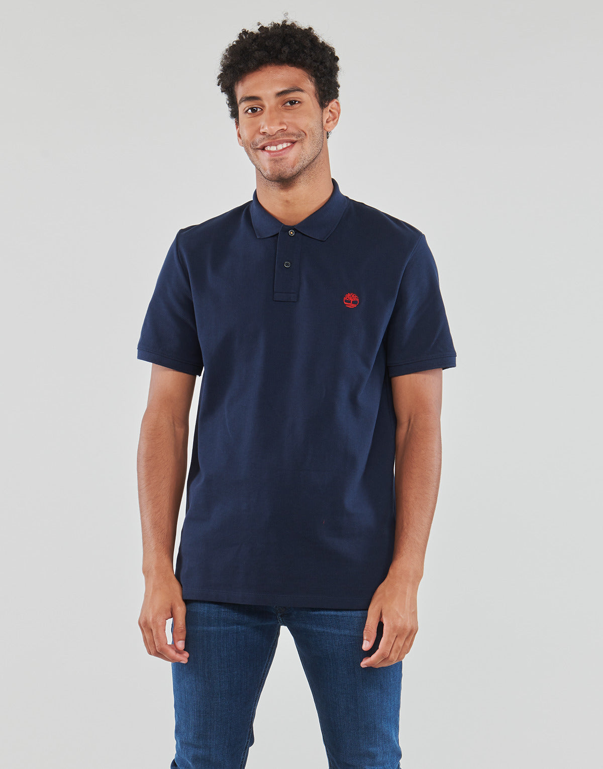 Polo Uomo Timberland SS MR Polo Slim DARK SAPPHIRE Marine