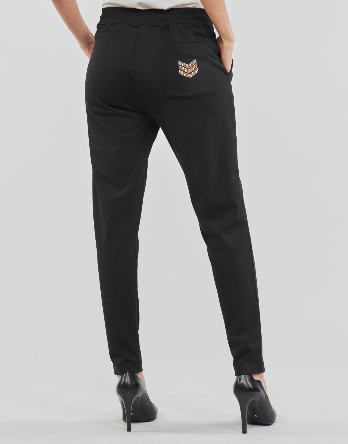 Pantaloni morbidi / Pantaloni alla zuava Donna Les Petites Bombes W19V1103 Nero