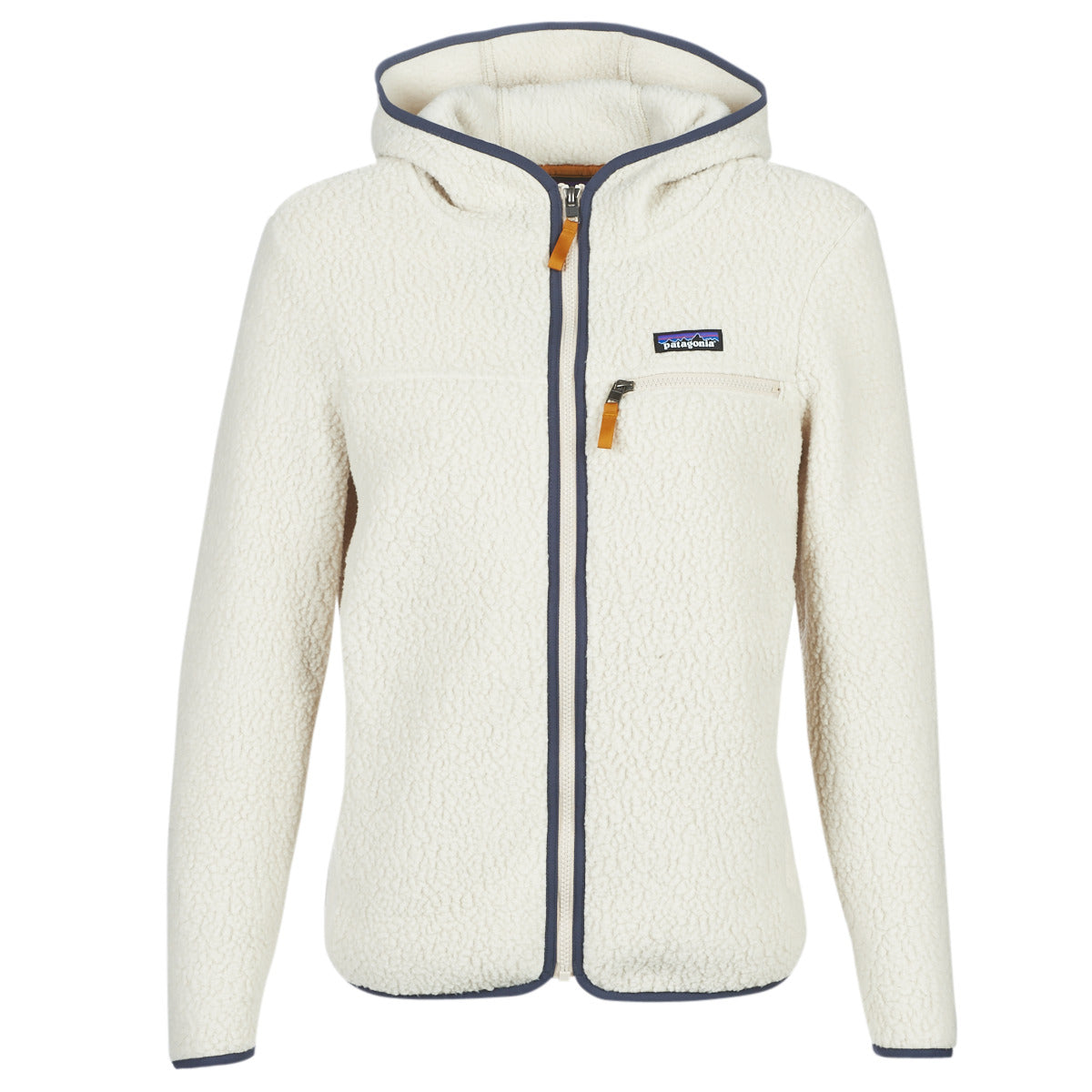 Felpa Donna Patagonia W’S RETRO PILE HOODY Bianco