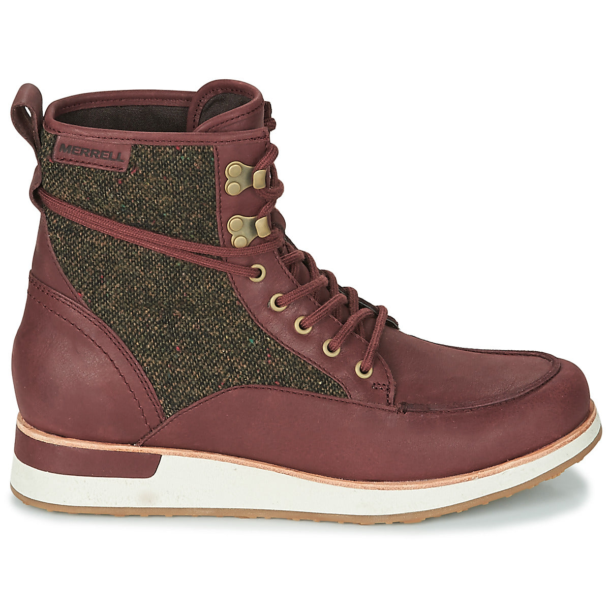 Stivaletti Donna Merrell ROAM MID Rosso