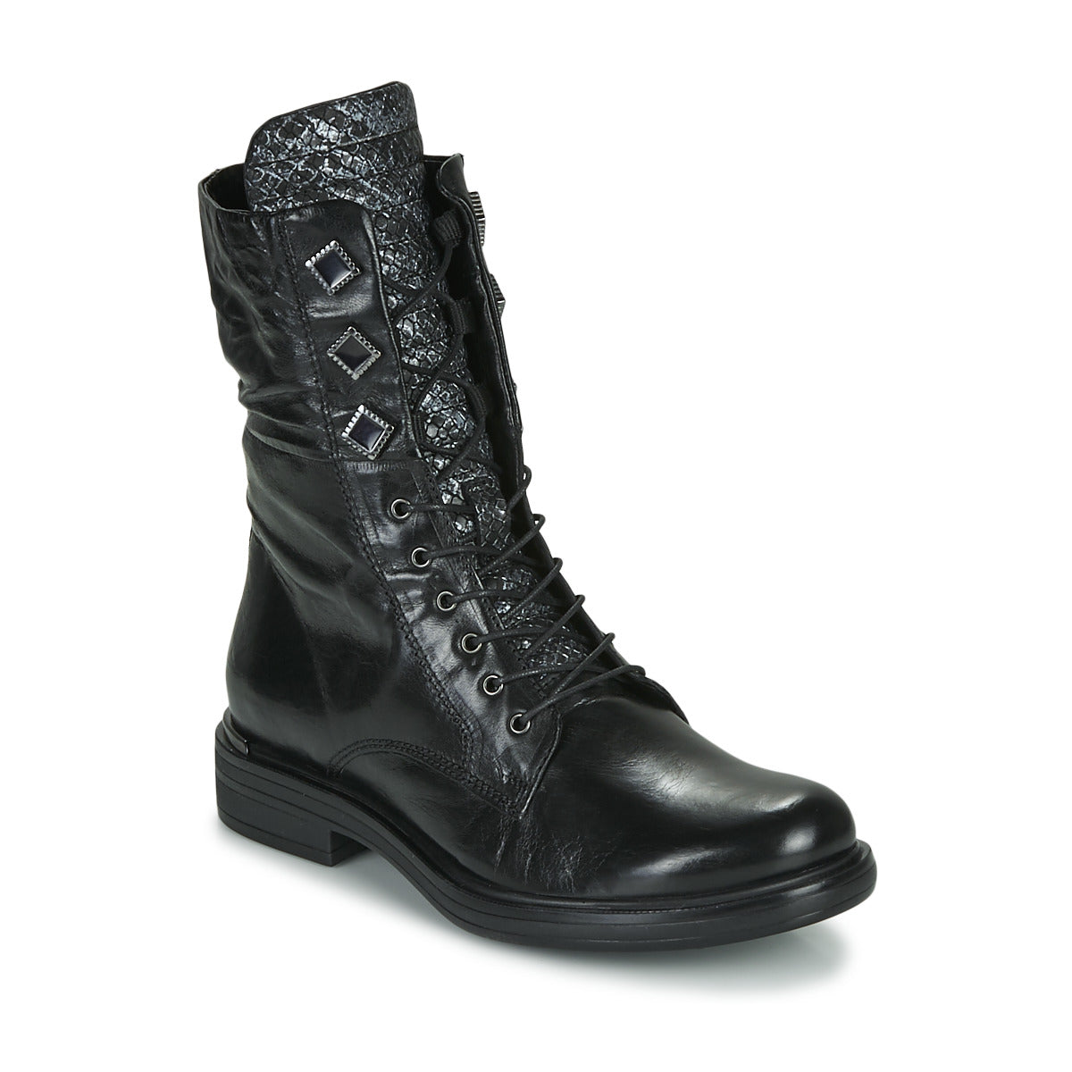 Stivaletti Donna Mjus CAFE METAL Nero