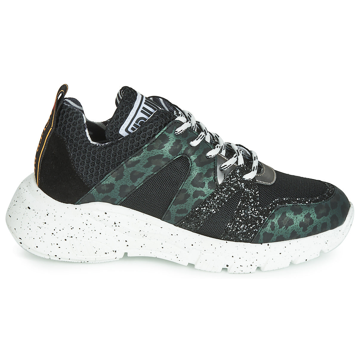 Sneakers basse Donna Meline LETTE Nero