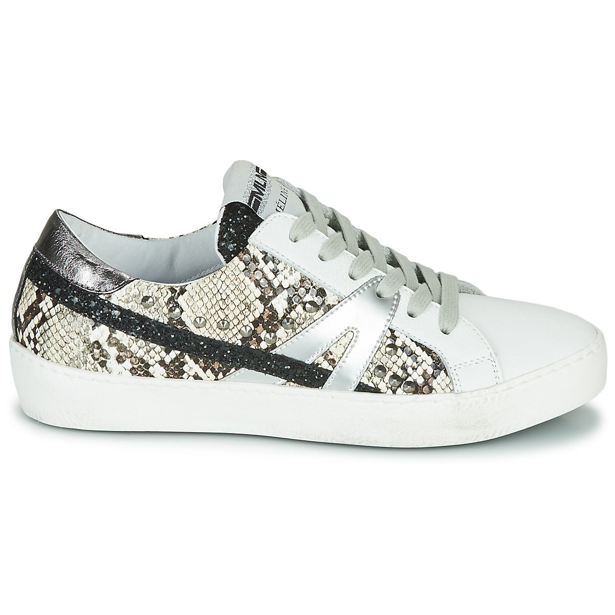 Sneakers basse Donna Meline PANNA Bianco