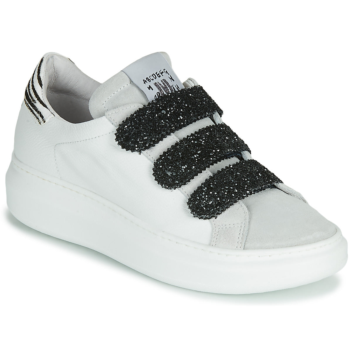 Sneakers basse Donna Meline SCRATCHO Bianco