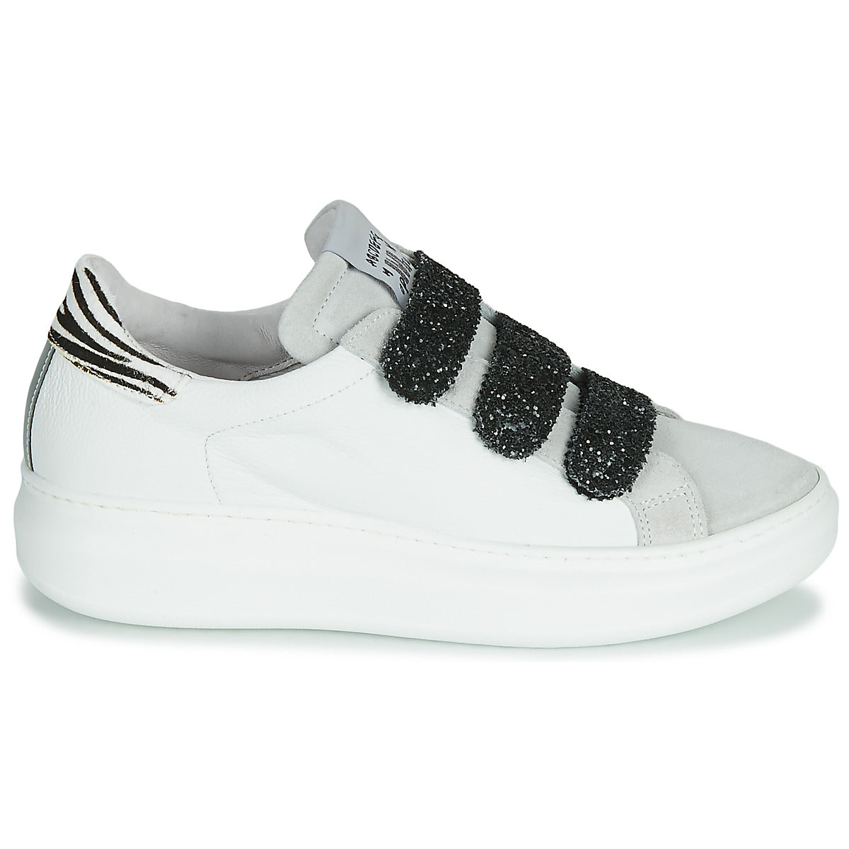 Sneakers basse Donna Meline SCRATCHO Bianco