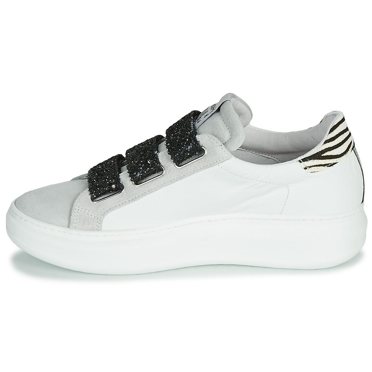 Sneakers basse Donna Meline SCRATCHO Bianco