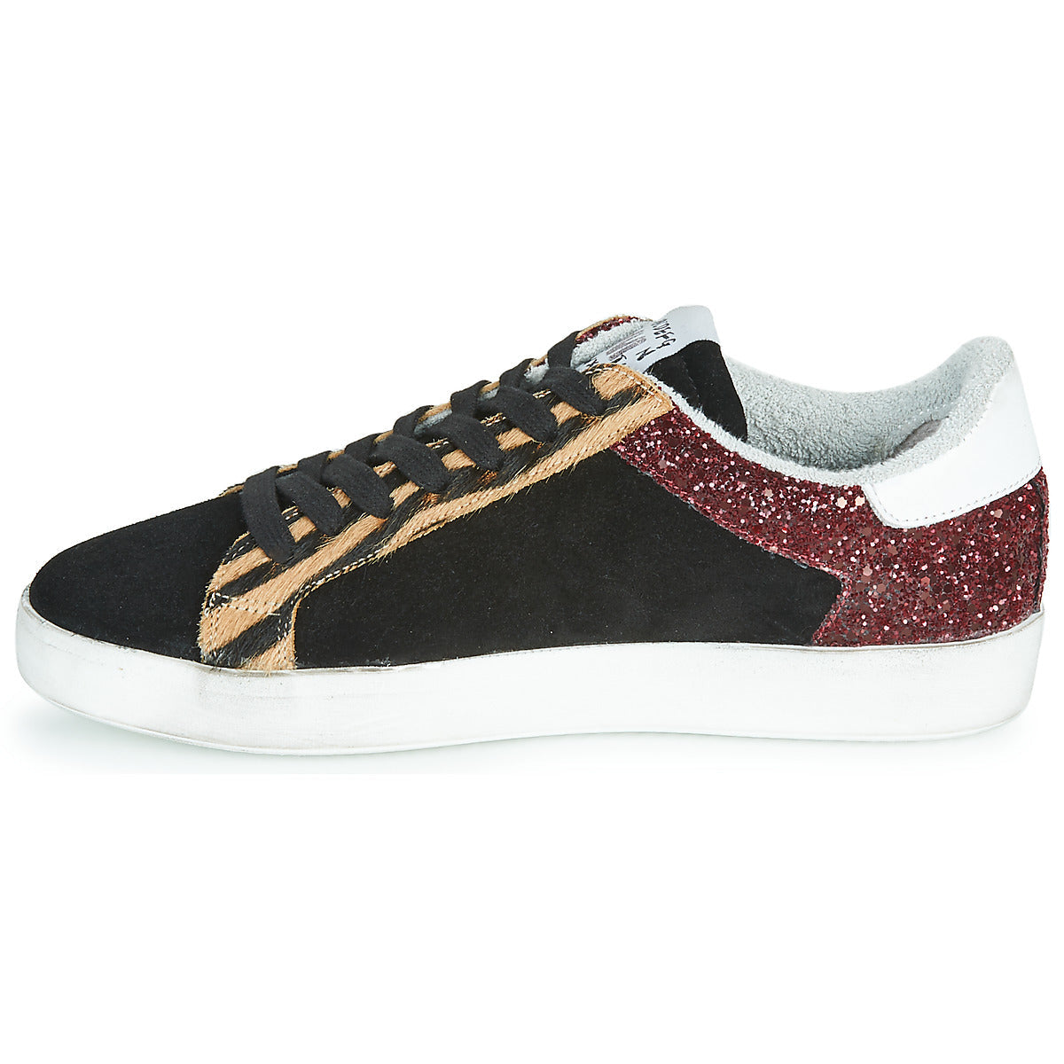 Sneakers basse Donna Meline ZEBRINO Nero
