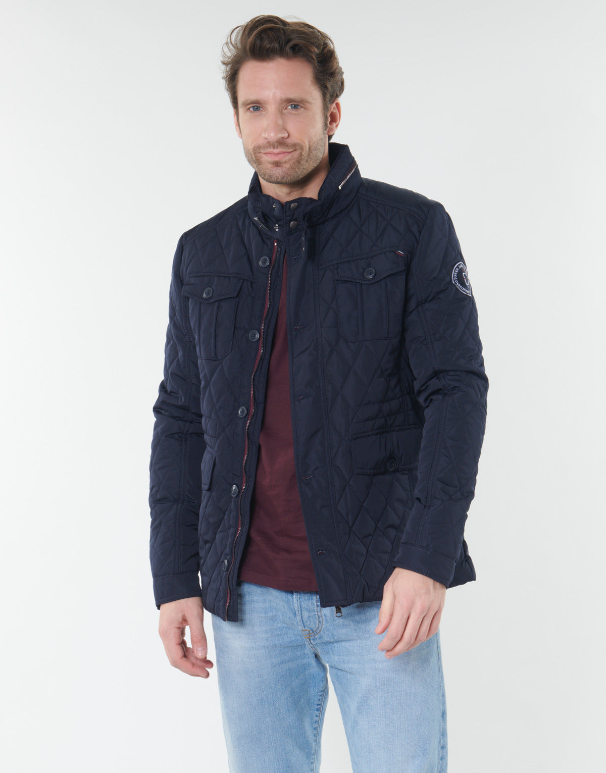 Giubbotto Uomo Deeluxe BELIEVE Blu