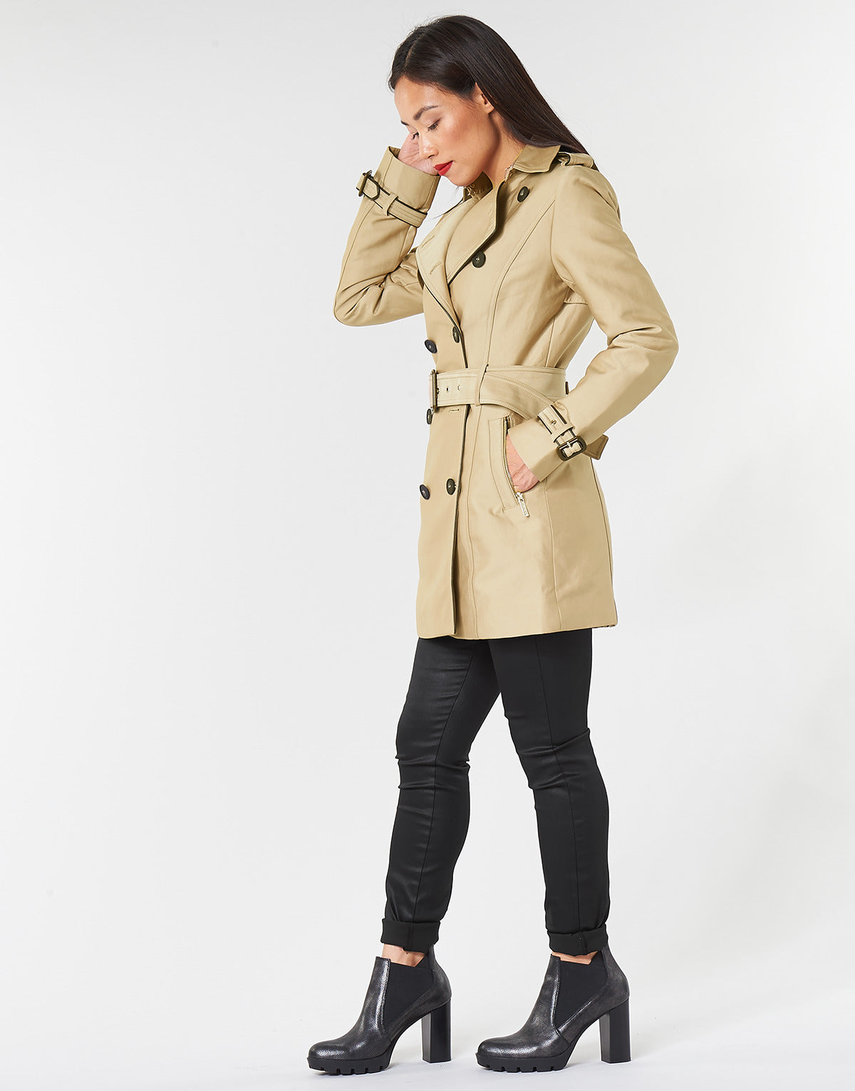 Trench Donna Morgan GALA Beige
