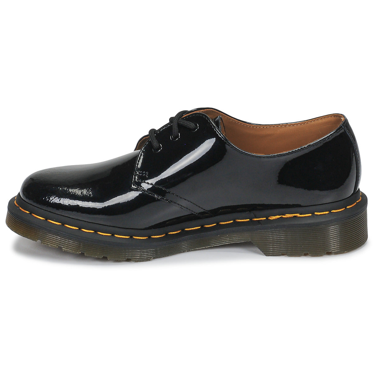 Scarpe Donna Dr. Martens  1461 BLACK PATENT LAMPER  Nero