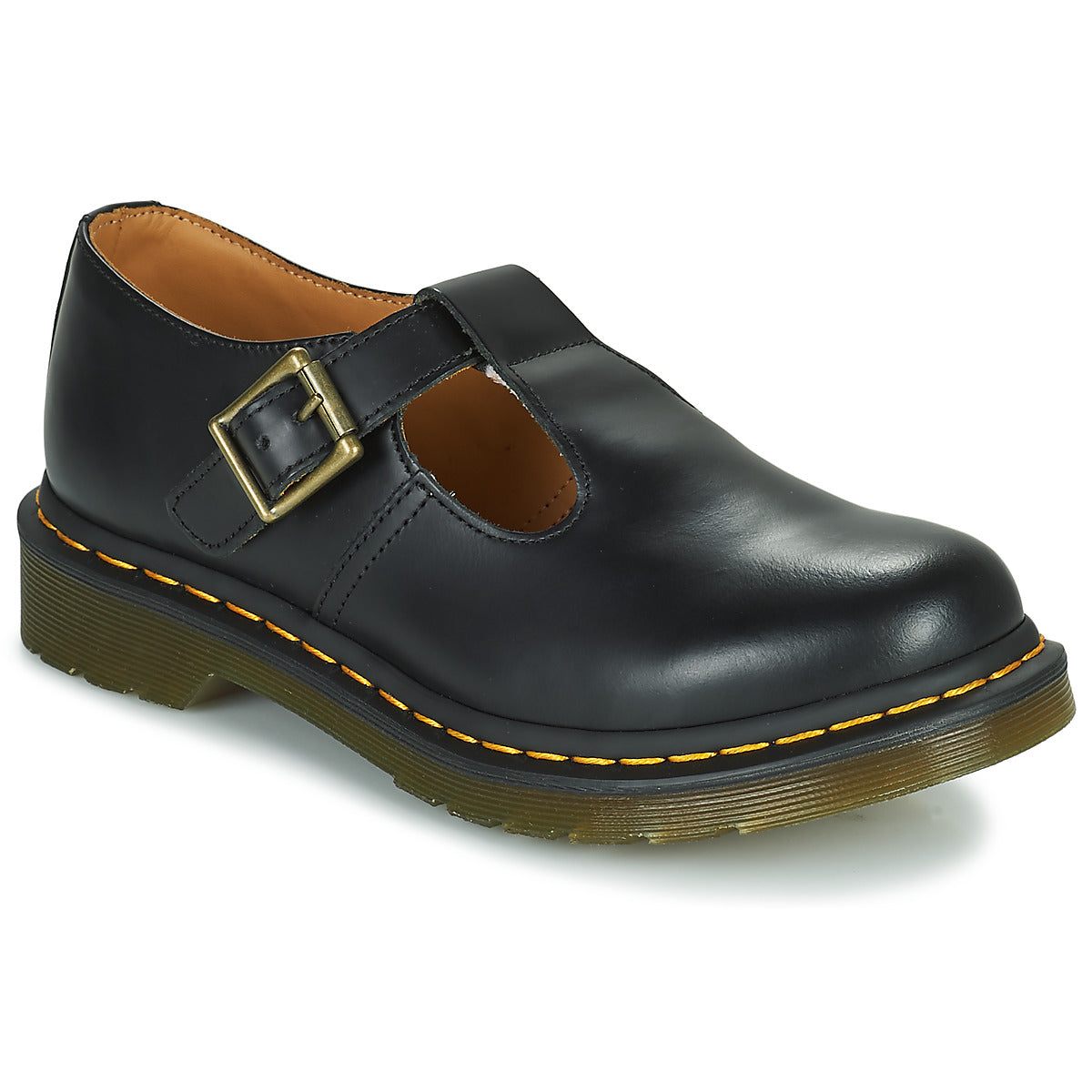 Ballerine Donna Dr. Martens POLLEY BLACK SMOOTH Nero
